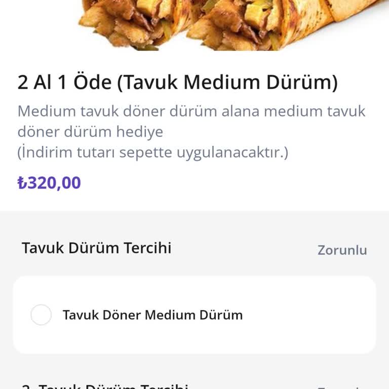 Getir Yemek Kampanyasında Yanıltıcı Fiyatlandırma
