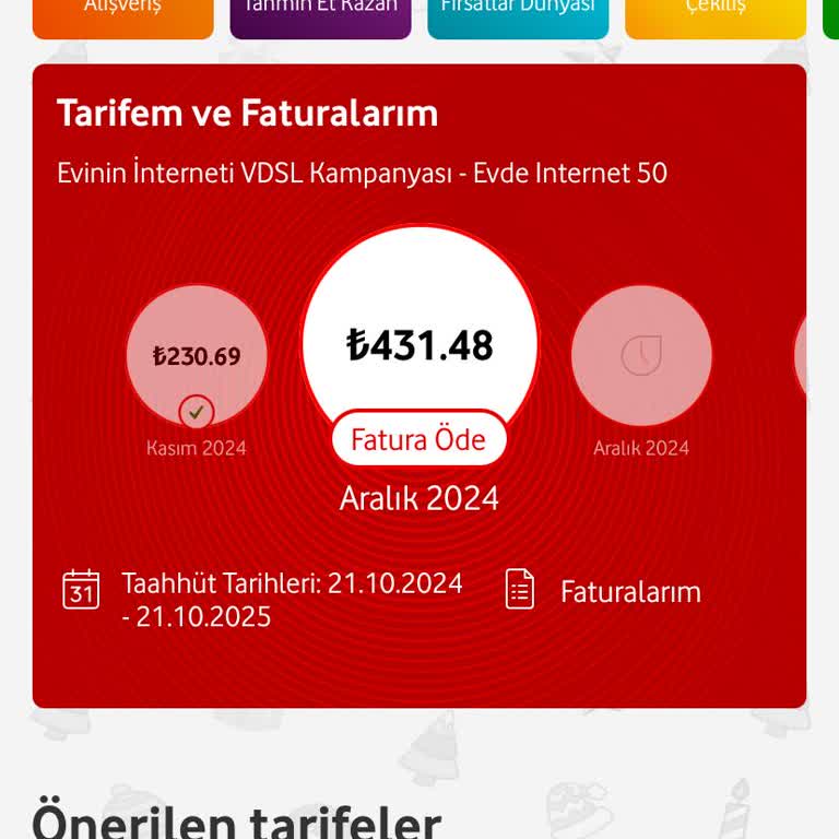 Vodafone Ev İnterneti Fatura Şoku Ve İptal Ücreti
