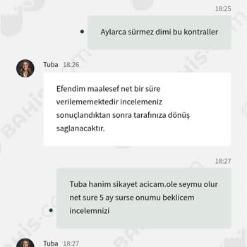 Bahiscom Hesap Engeli Ve Belirsiz İnceleme Süresi Sorunu