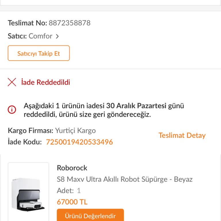 Adres Ve Garanti Sorunlarıyla Roborock Kabusu