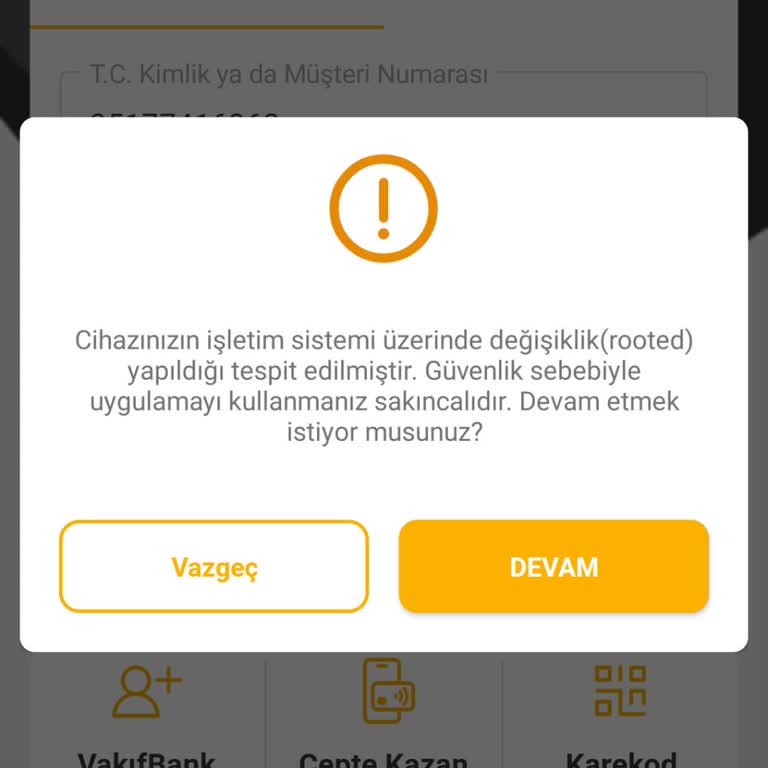 VakıfBank Dijital Program Çalışmıyor