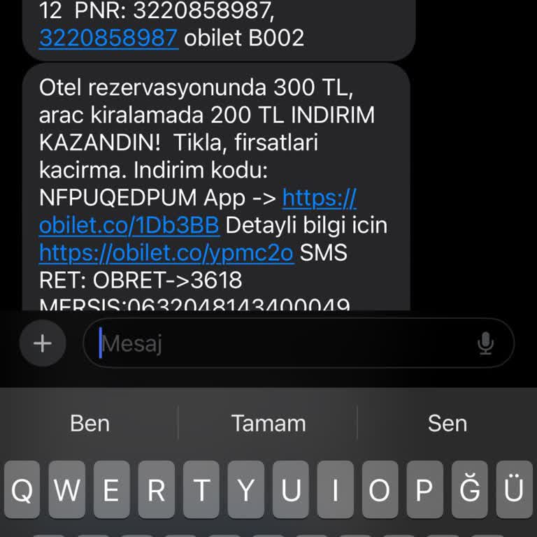 Obilet Kamil Koç İle Yaşanan İletişim ve Hizmet Aksaklığı