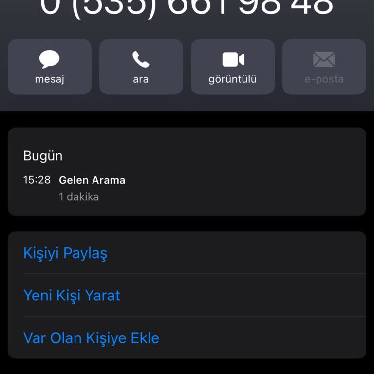 Şüpheli Telefon Araması Ve Güvenlik Endişesi