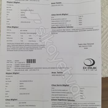 Kırık Tıraş Makinesi Ve Yetersiz Teknik Servis