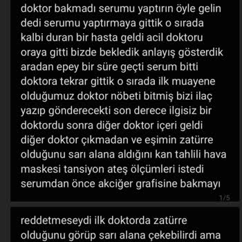 Hastanede İlgisizlik Ve Şeffaf Olmayan Ücretlendirme