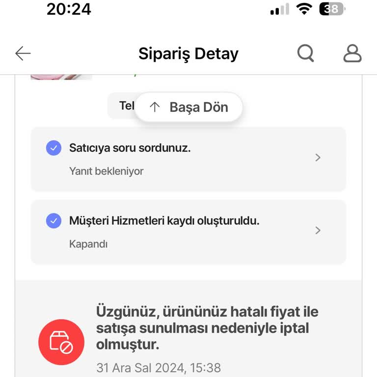 İndirimli Ürünlerin İptali Ve Müşteri Mağduriyeti