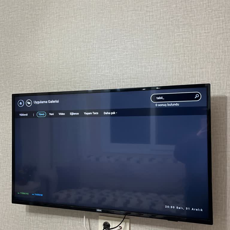Philips TV'de Uygulama Yükleme Sorunu
