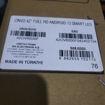 Onvo Smart TV Eşleşme Ve Bağlantı Sorunları