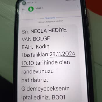Zorlukla Alınan Randevunun Habersiz İptali