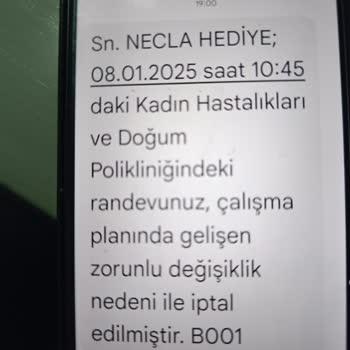Zorlukla Alınan Randevunun Habersiz İptali