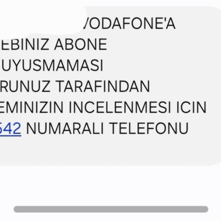 Vodafone Geçiş Sürecinde Yaşanan Sorunlar Ve İndirimli Tarifeye Erişememe