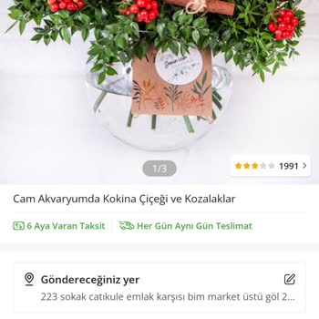 Yanlış Çiçek Teslimatı Ve İlgisiz Satıcı