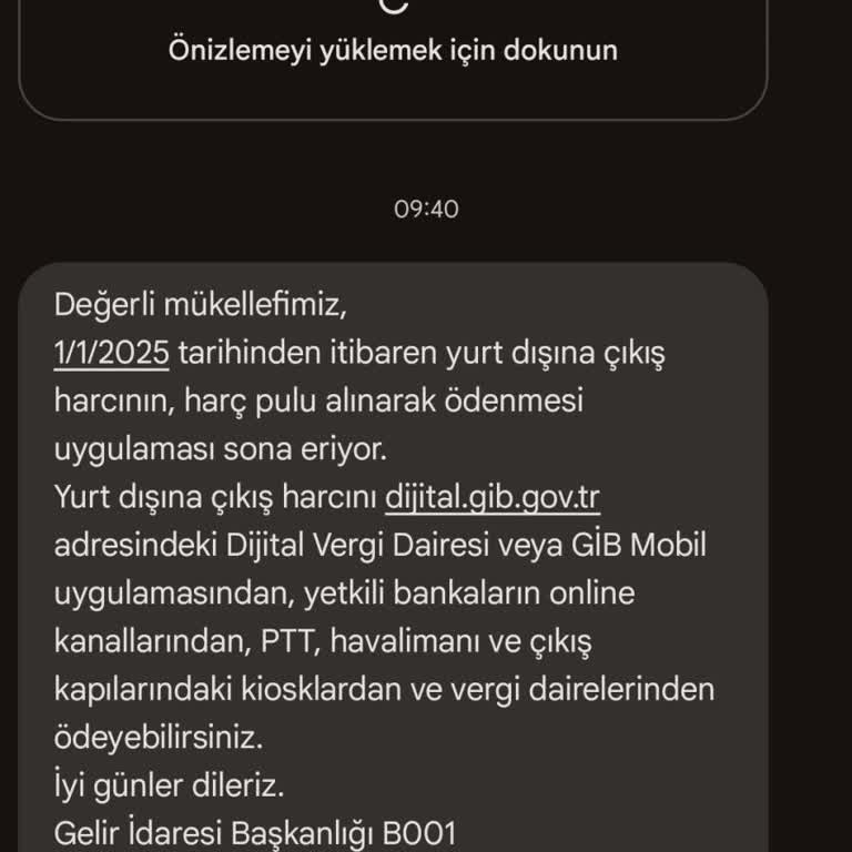 Pasaportum Yokken Yurt Dışı Mesajları Alıyorum