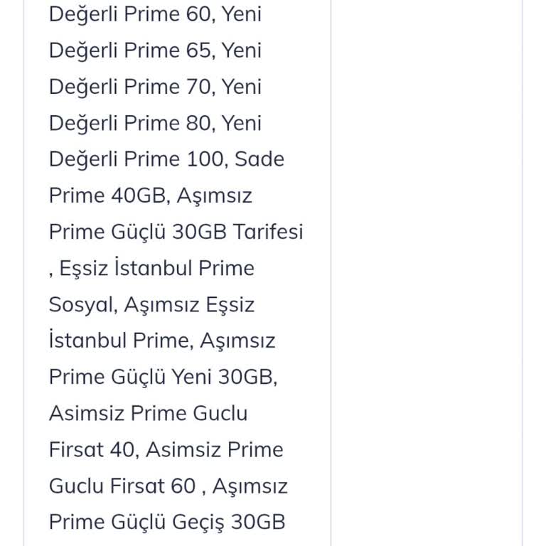 Türk Telekom Prime Tarifesinde Hak Kaybı