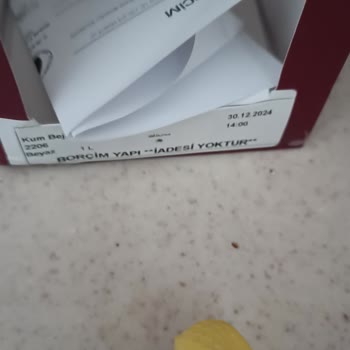 Borçim Yapı Market'ten Aldığım Ürün Farklı Renk Çıktı