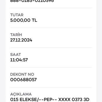 Hesabımdan İzinsiz Para Çekimi Ve Bloke Sorunu