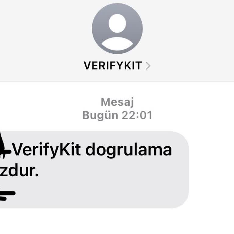 Bilinmeyen Doğrulama Kodu Ve Kişisel Veri Güvenliği Endişesi