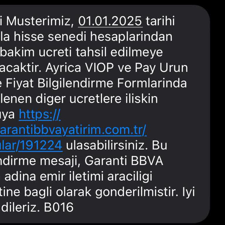 Garanti BBVA'nın Son Dakika Ücreti Mağduriyeti