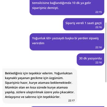 Geç Teslimat Ve Yanıltıcı Tahmini Süre