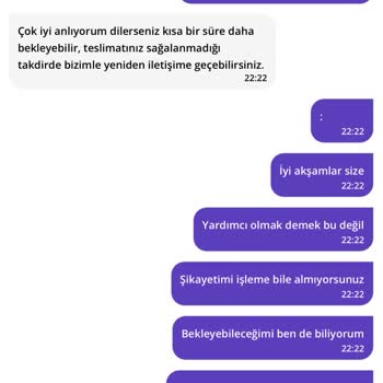 Geç Teslimat Ve Yanıltıcı Tahmini Süre