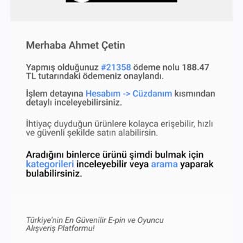 Satın Alınan UC'ler Hesaba Yatmadı, Müşteri Hizmetleri Sessiz