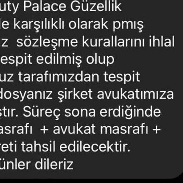 Hizmet Alınmadan Tehdit Ve Hukuki İşlem Tehdidi