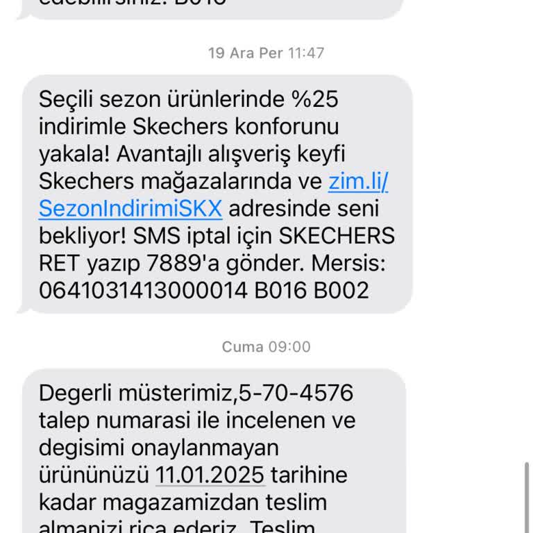 Skechers Ayakkabının Kalitesizliği Ve Yetersiz Müşteri Hizmeti