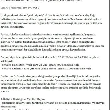 Haksız İptal Ve Yetersiz Çözüm: Siparişlerim Neden Teslim Edilmiyor