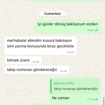Kandil Hediyesi İçin Verilen Sözler Tutulmuyor: Ürün Gönderilmiyor!
