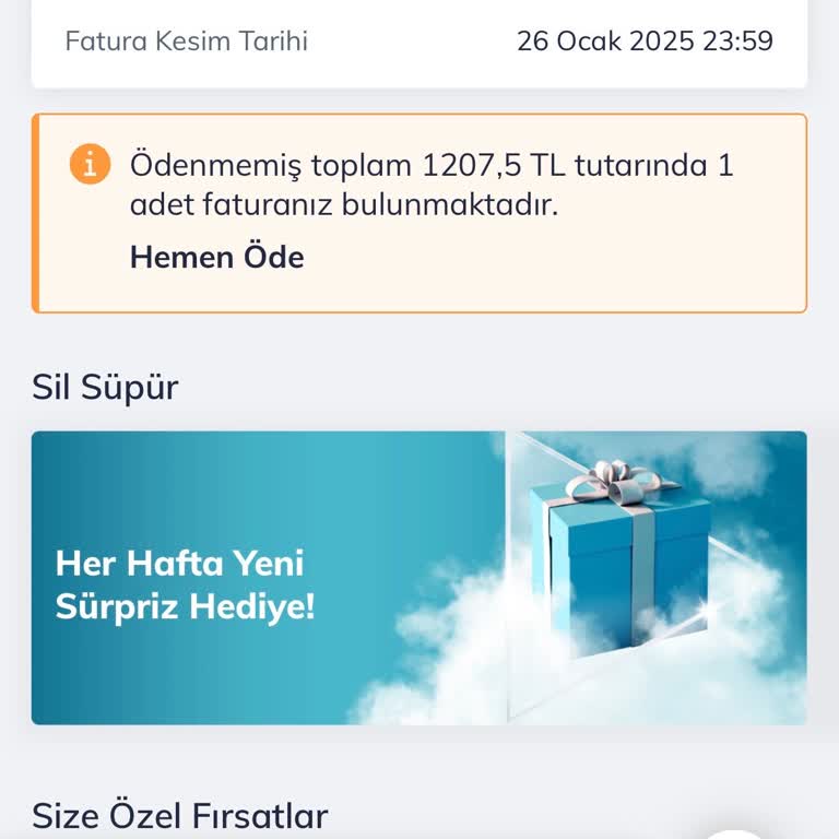 Yanlış Tarifeyle Gelen Şok Fatura
