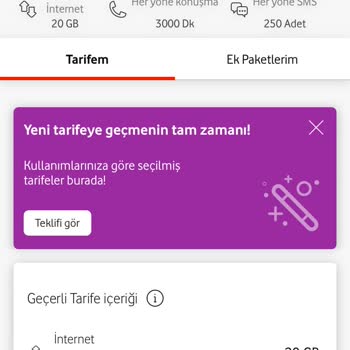 Vodafone'un Sürekli Değişen Tarifeleri Ve Müşteri Hizmetleri Sorunu