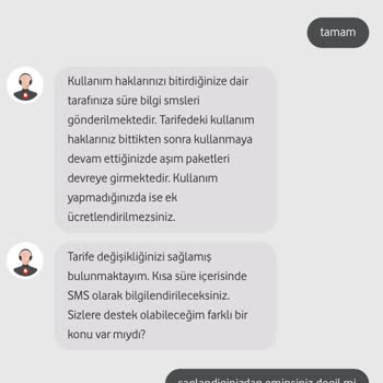Vodafone'un Sürekli Değişen Tarifeleri Ve Müşteri Hizmetleri Sorunu