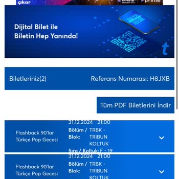Biletix'ten Alınan Biletle Etkinlik Giriş Sorunu