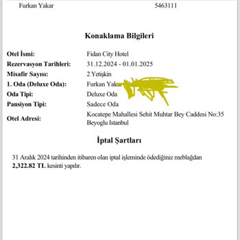 Obilet İle Yılbaşı Gecesi Mağduriyeti