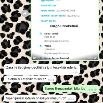 Zara'dan Alınan Ürünlerin Teslim Edilmemesi Ve İade Sorunu