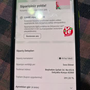 Gece Siparişi Kabusu: Döner Hala Gelmedi