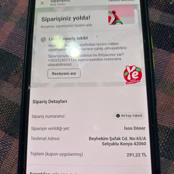 Gece Siparişi Kabusu: Döner Hala Gelmedi