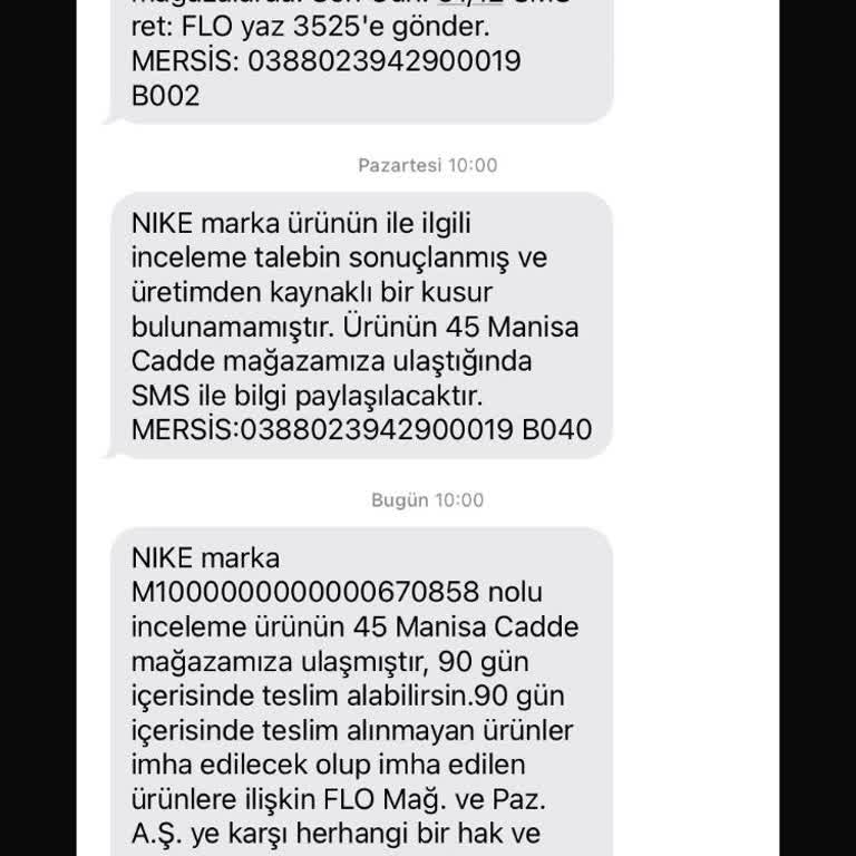 Nike Ürününde Beklenmedik Yıpranma Sorunu