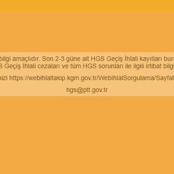 Otoyol Geçişlerinde HGS Mağduriyeti