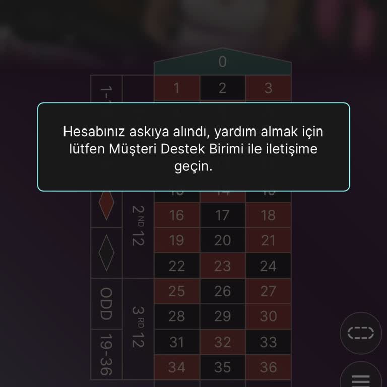 Hesap İncelemesi Nedeniyle Çekim Yapamama Sorunu