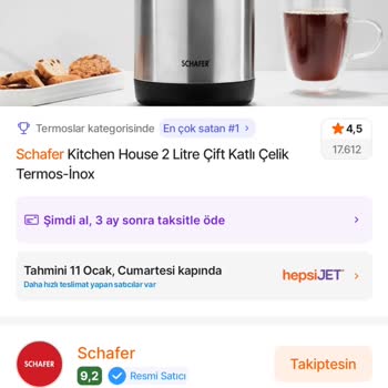 Schafer Yanlış Fiyatlandırma Ve İptal Edilen Satışa İtiraz