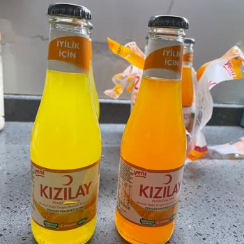 Kızılay İçecek Mandalina Aromalı Maden Suyunda Renk Farklılığı Şoku