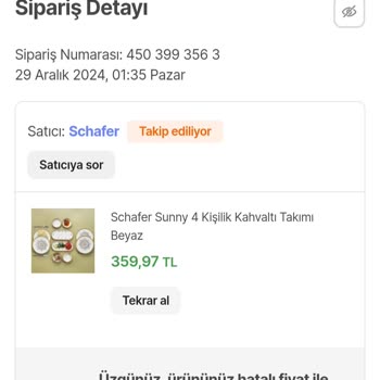 Hepsiburada'da Yanlış Fiyatlandırma Ve Sipariş İptali Mağduriyeti