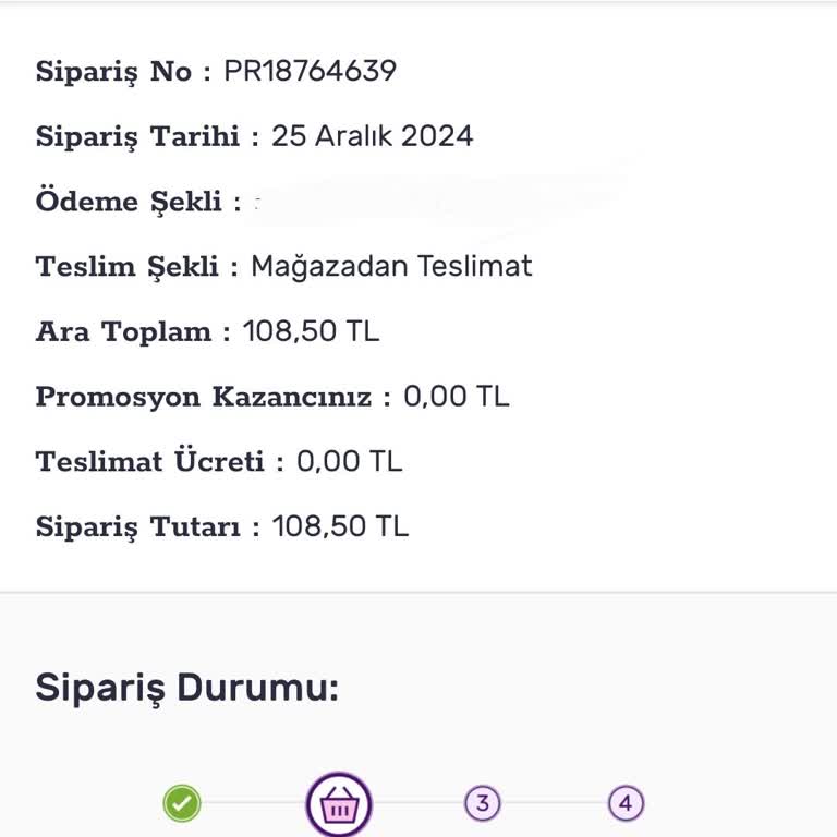 Gratis Siparişim Hala Hazırlık Aşamasında