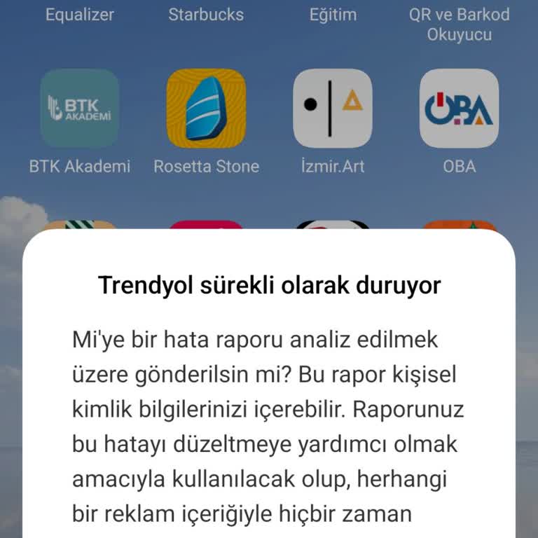 Trendyol Uygulaması Sürekli Çöküyor