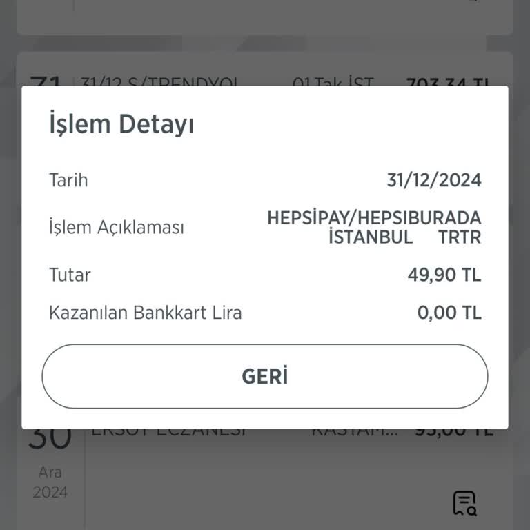 Hepsipay'den Habersiz Kesilen Ücret Ve İade Talebi