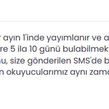 TÜBİTAK Abonelik Başlangıcı Ve Ekstra Kargo Ücreti Sorunu