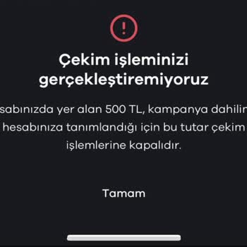 Paribu Kampanya Ödülü Sorunu