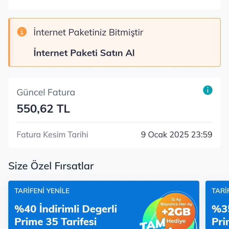Beklenmedik Fatura Artışlarıyla Karşı Karşıya