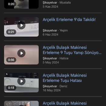 Arçelik Bulaşık Makinesi: Kronik Sorunlar Ve Müşteri Hayal Kırıklığı